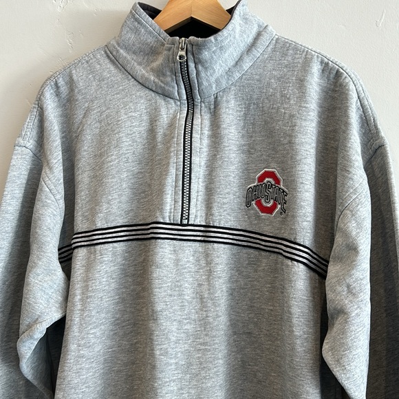 Ohio State Quarter-Zip Pullover Sweatshirt - Picture 3 of 9